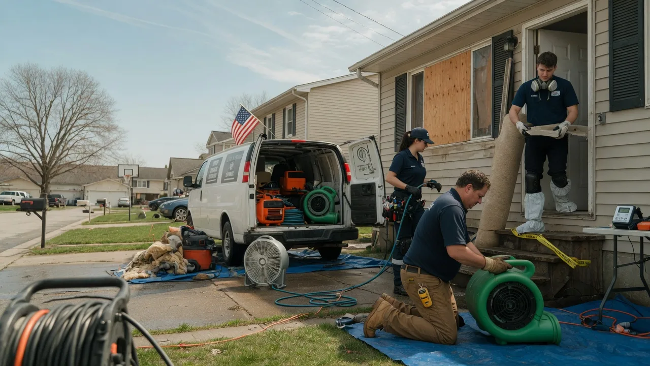 Water Damage Restoration in Mumford, TX near me
